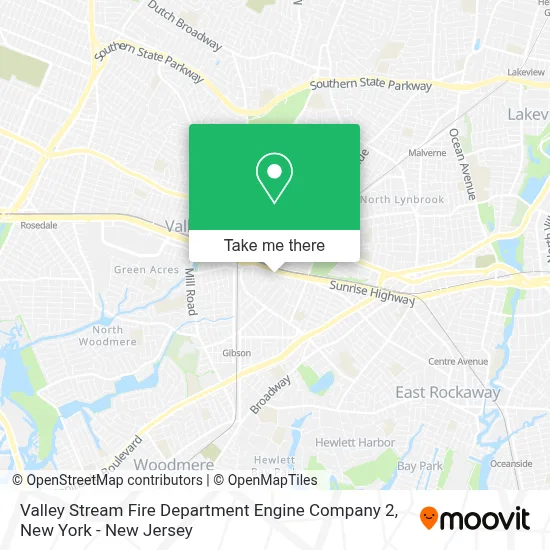Valley Stream Fire Department Engine Company 2 map