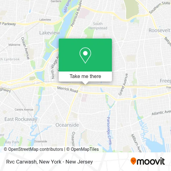 Rvc Carwash map