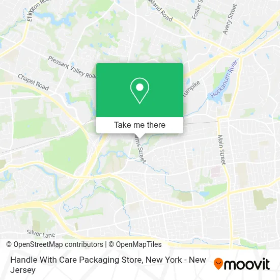 Handle With Care Packaging Store map