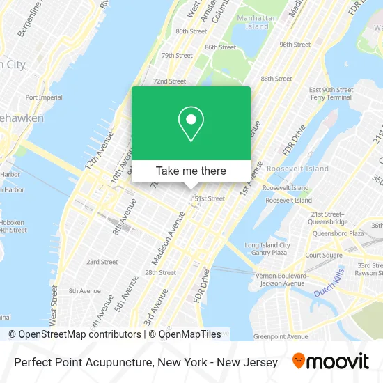 Perfect Point Acupuncture map