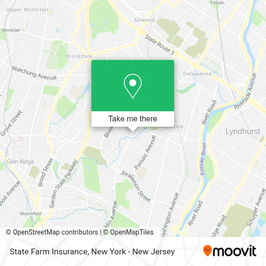 State Farm Insurance map