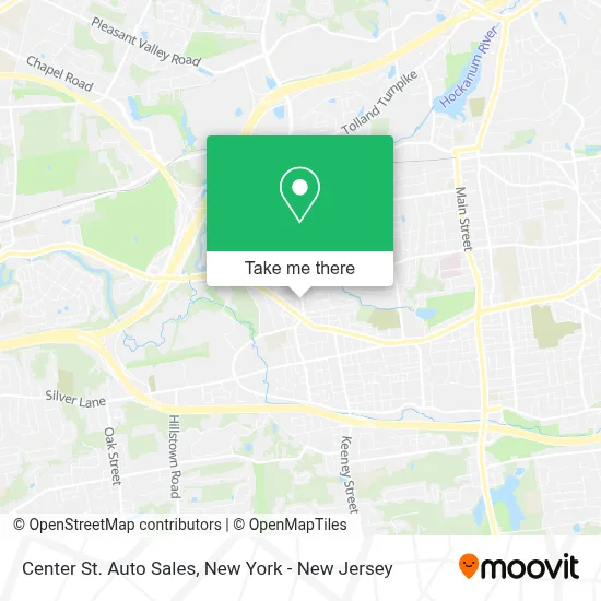 Center St. Auto Sales map
