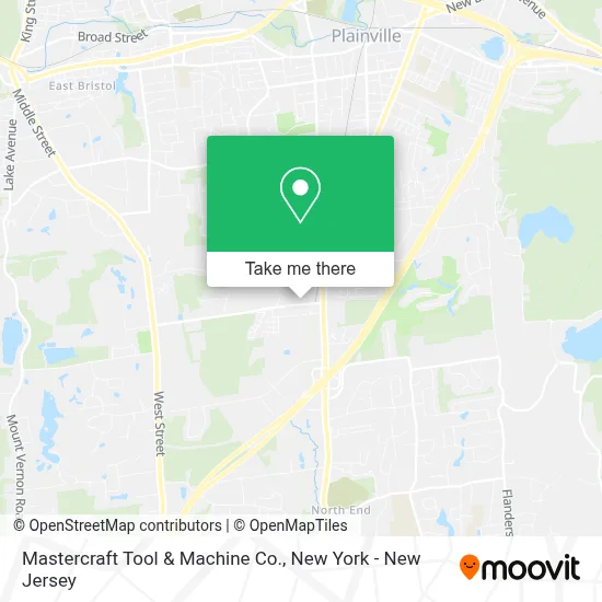 Mastercraft Tool & Machine Co. map