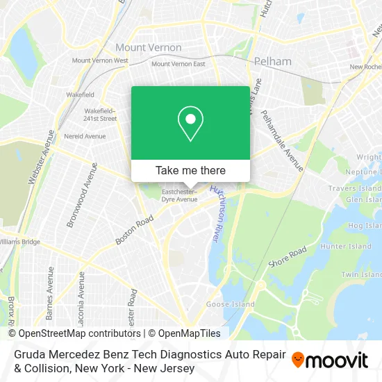 Gruda Mercedez Benz Tech Diagnostics Auto Repair & Collision map