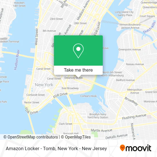 Amazon Locker - Tomb map