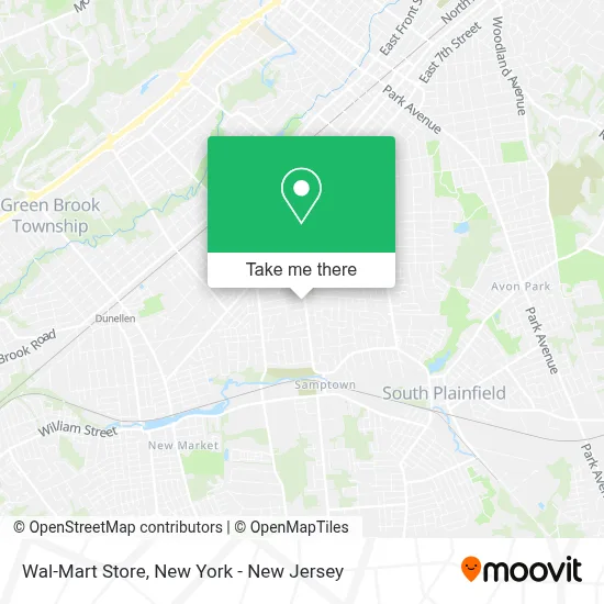 Wal-Mart Store map