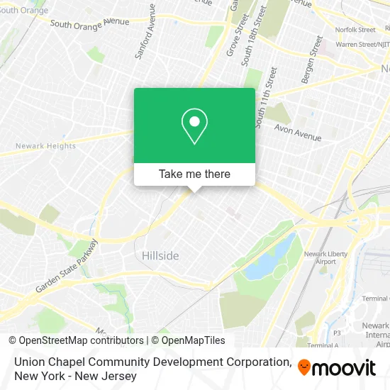 Union Chapel Community Development Corporation map