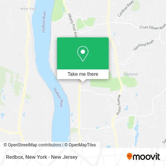 Redbox map