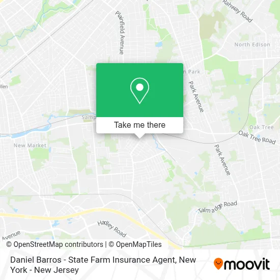 Daniel Barros - State Farm Insurance Agent map