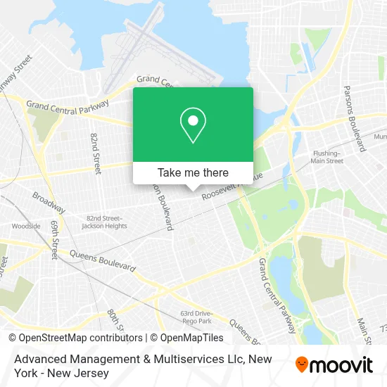 Advanced Management & Multiservices Llc map