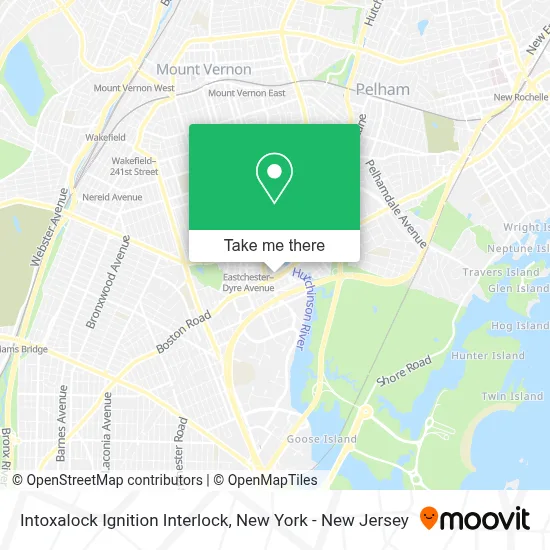 Intoxalock Ignition Interlock map