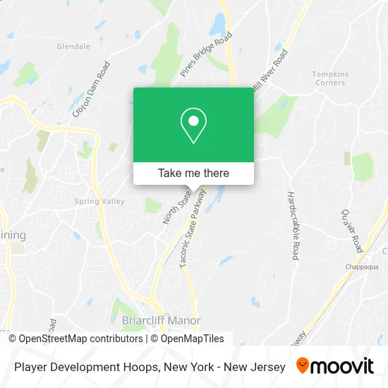 Player Development Hoops map