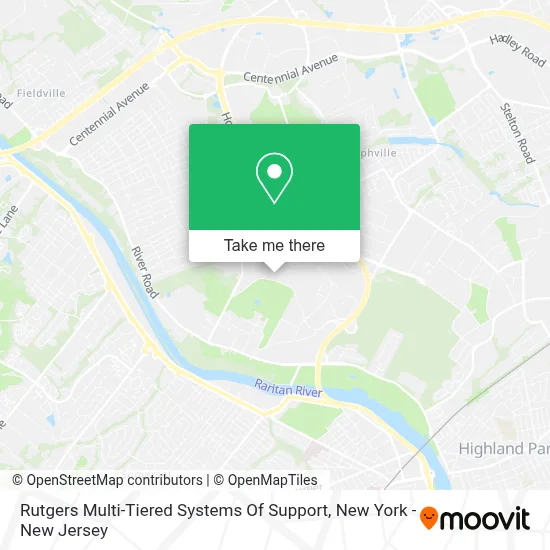 Rutgers Multi-Tiered Systems Of Support map