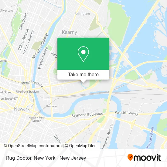 Rug Doctor map