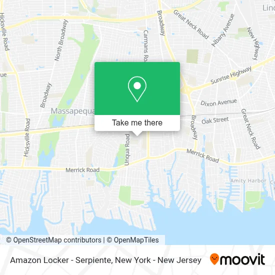 Amazon Locker - Serpiente map