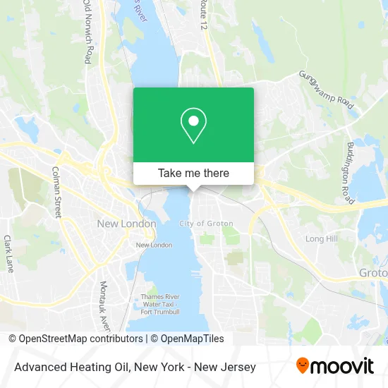 Advanced Heating Oil map