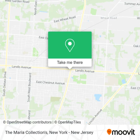 The Maria Collection's map