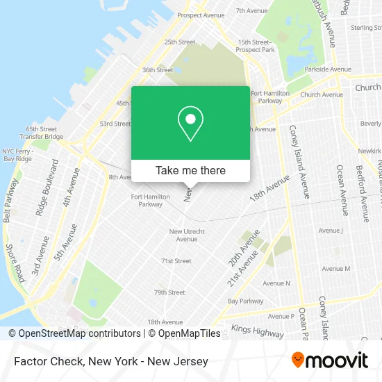Factor Check map