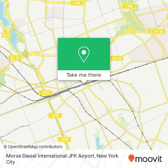 Mapa de Morse Diesel International-JFK Airport
