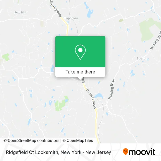 Ridgefield Ct Locksmith map