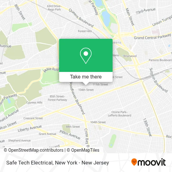 Safe Tech Electrical map