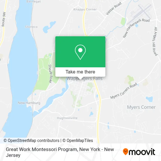 Great Work Montessori Program map