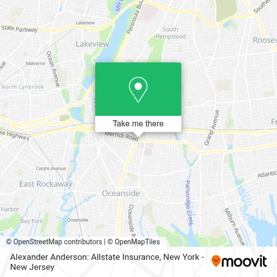 Alexander Anderson: Allstate Insurance map