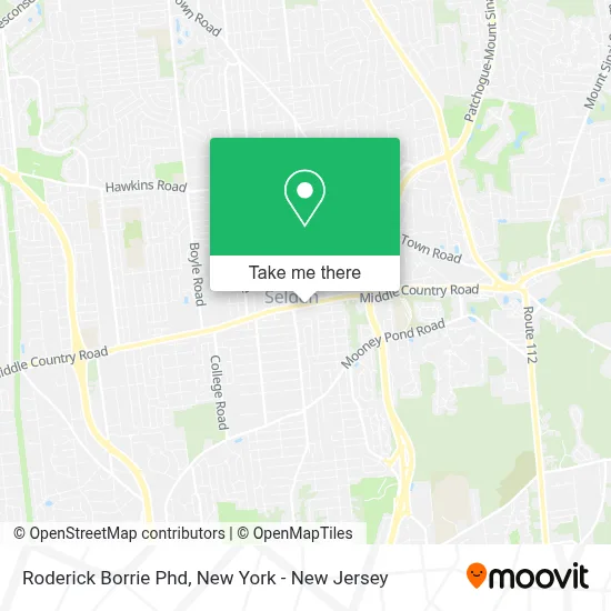 Roderick Borrie Phd map
