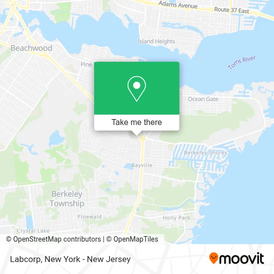 Labcorp map