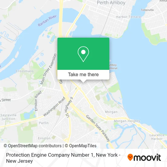 Protection Engine Company Number 1 map
