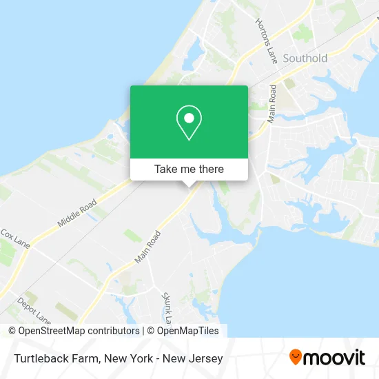 Turtleback Farm map