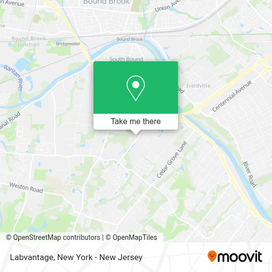 Labvantage map