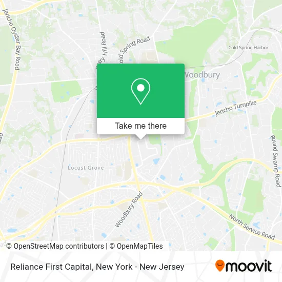 Reliance First Capital map