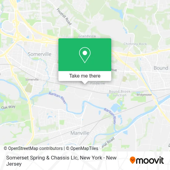 Somerset Spring & Chassis Llc map