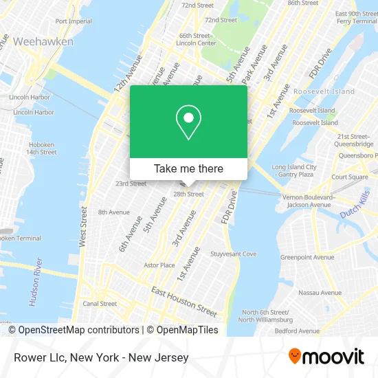Rower Llc map