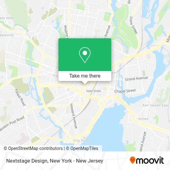 Nextstage Design map