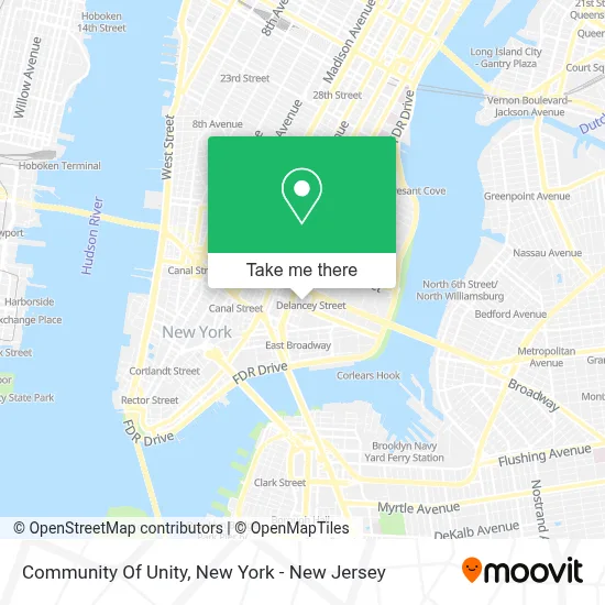 Community Of Unity map
