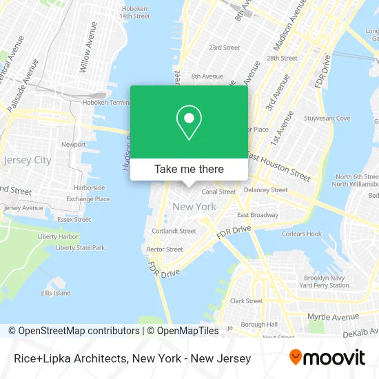 Rice+Lipka Architects map