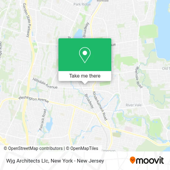 Wjg Architects Llc map