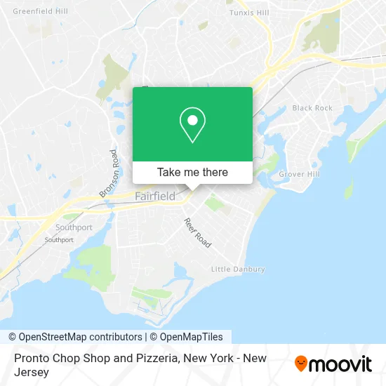 Pronto Chop Shop and Pizzeria map
