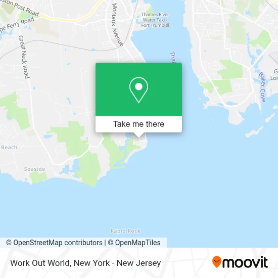 Work Out World map