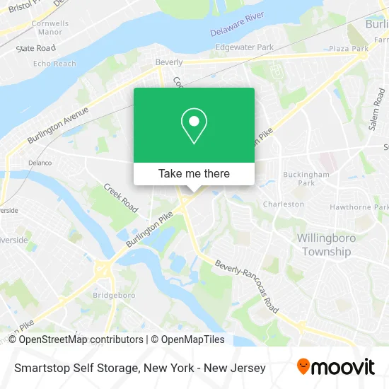 Smartstop Self Storage map