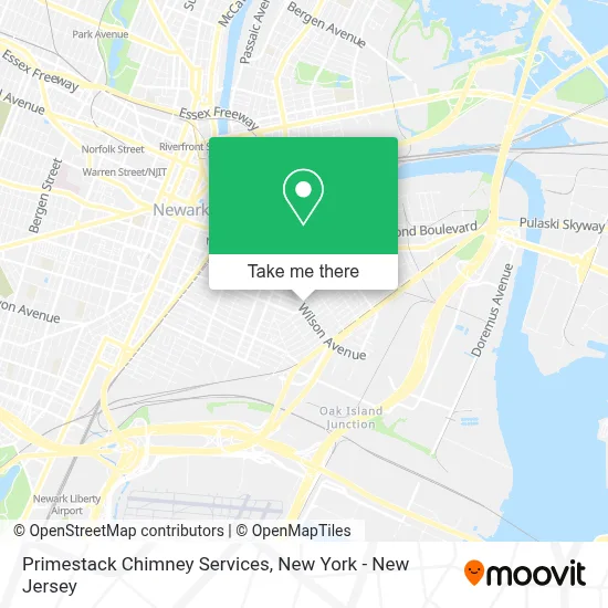 Primestack Chimney Services map