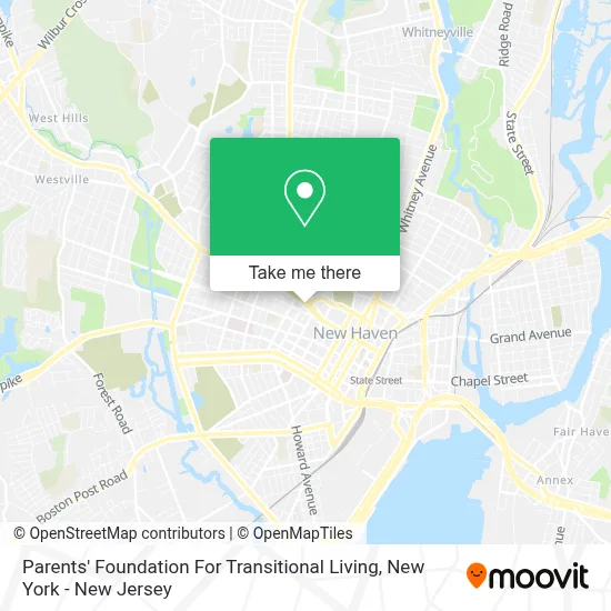 Parents' Foundation For Transitional Living map