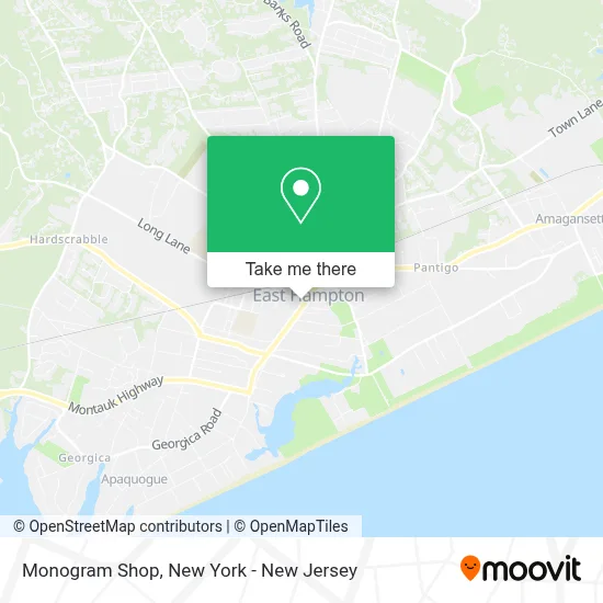 Monogram Shop map