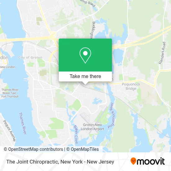 The Joint Chiropractic map
