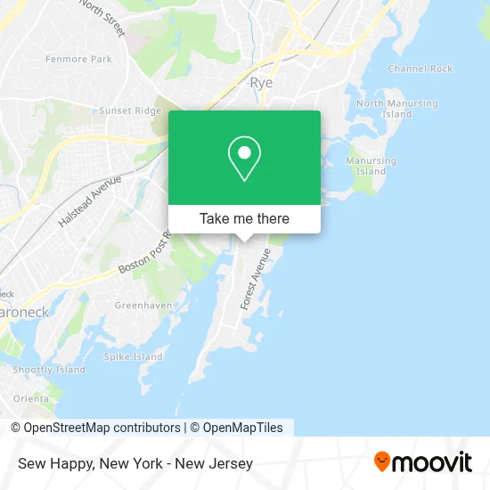 Sew Happy map