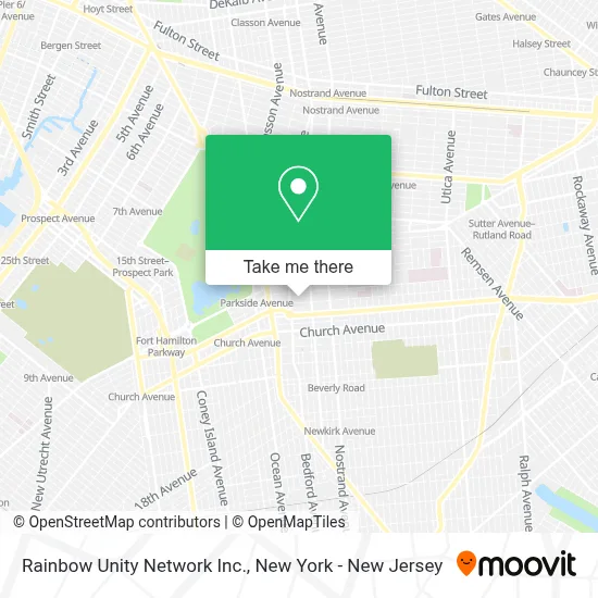 Rainbow Unity Network Inc. map