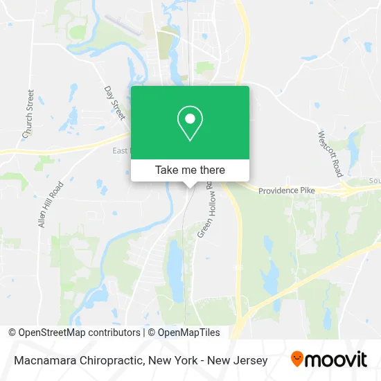 Macnamara Chiropractic map