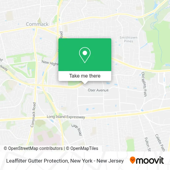 Leaffilter Gutter Protection map